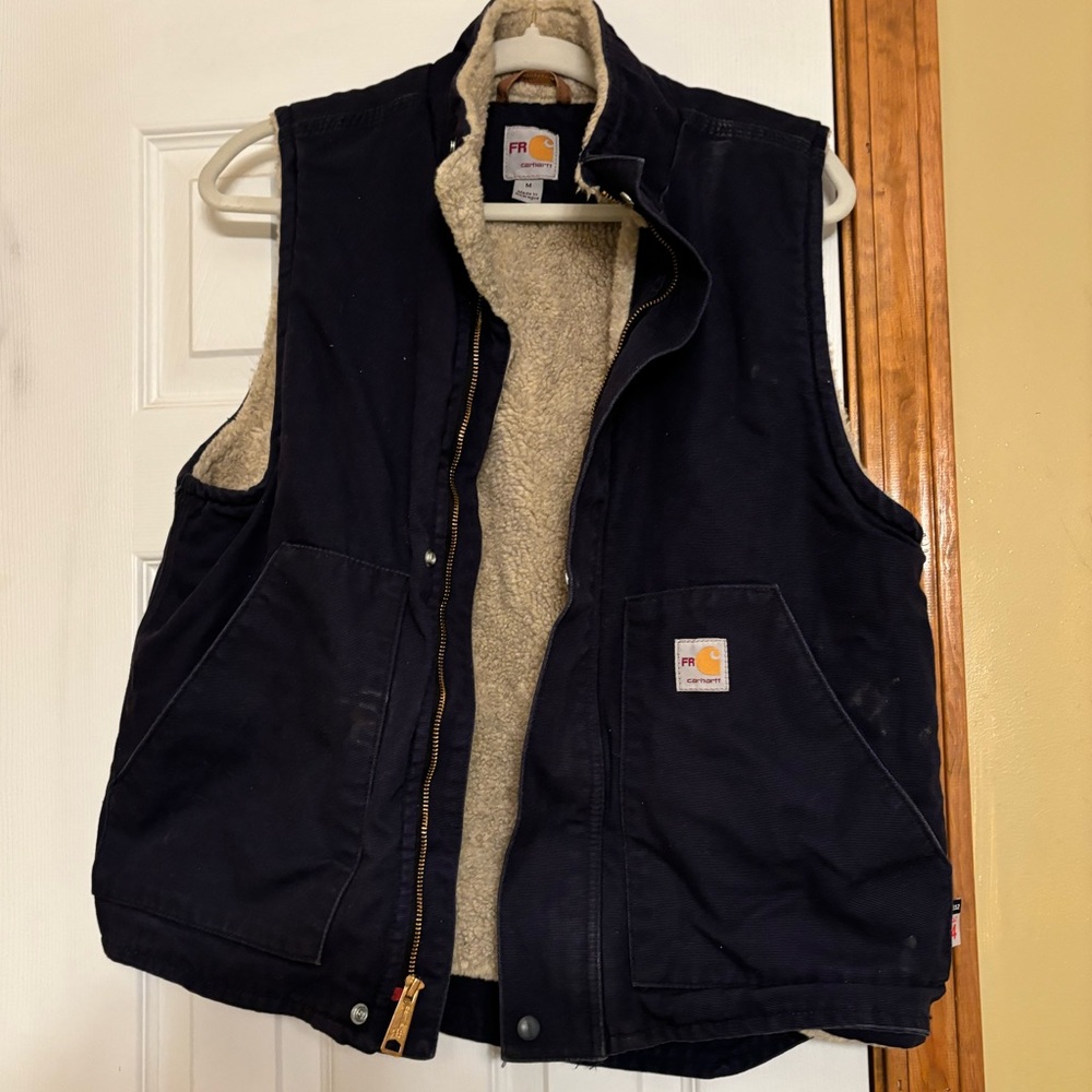 Men’s Navy Flame Resistant Vest